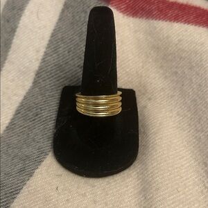 Elegant Gold-Tone Ring